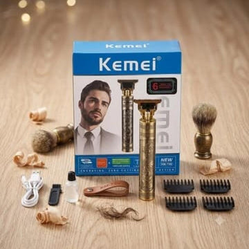 Kemei KM-T99 Professional Hair Clipper | Precision and Durability in Grooming Kit